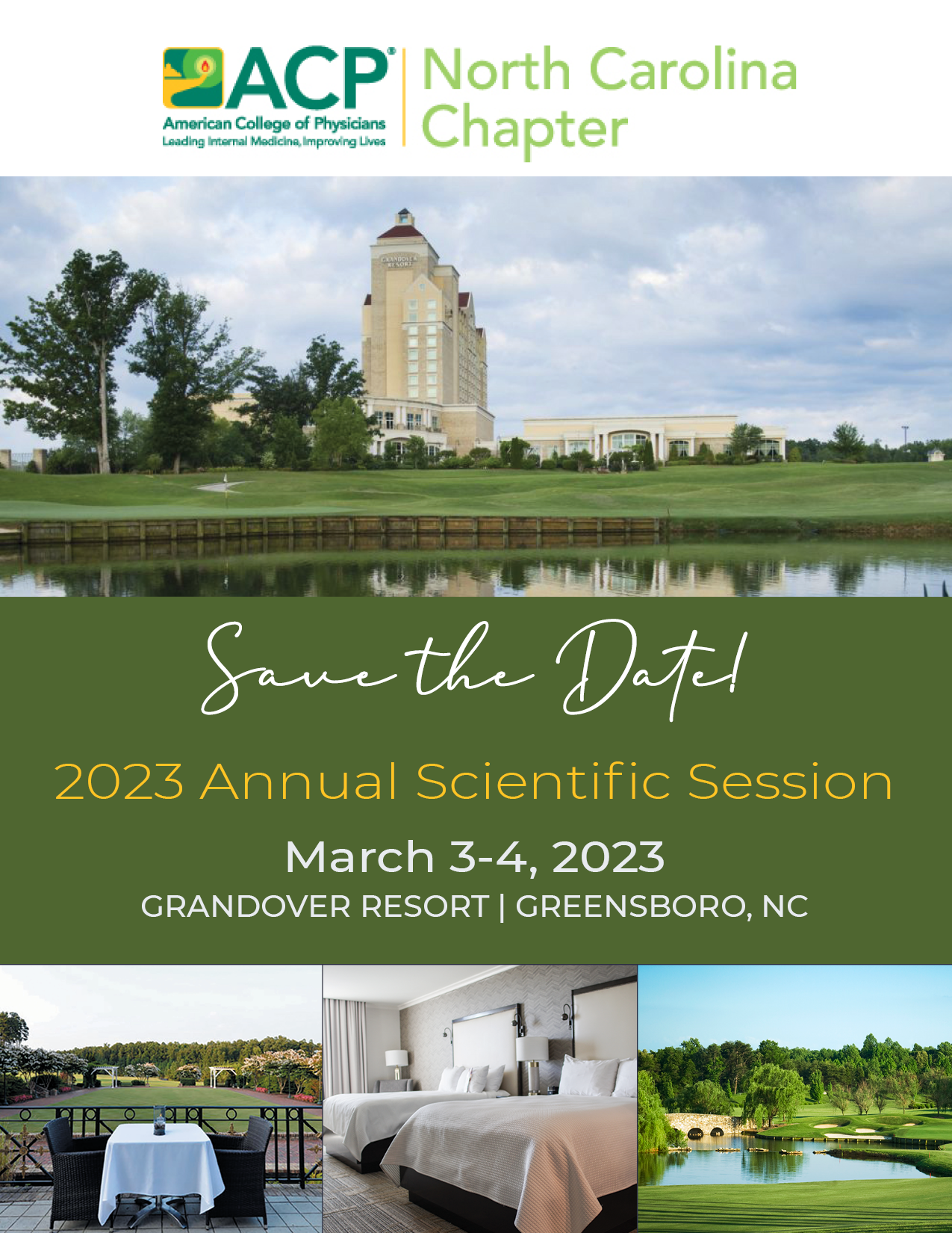 Save the date for the 2023 NC-ACP Annual Scientific Session