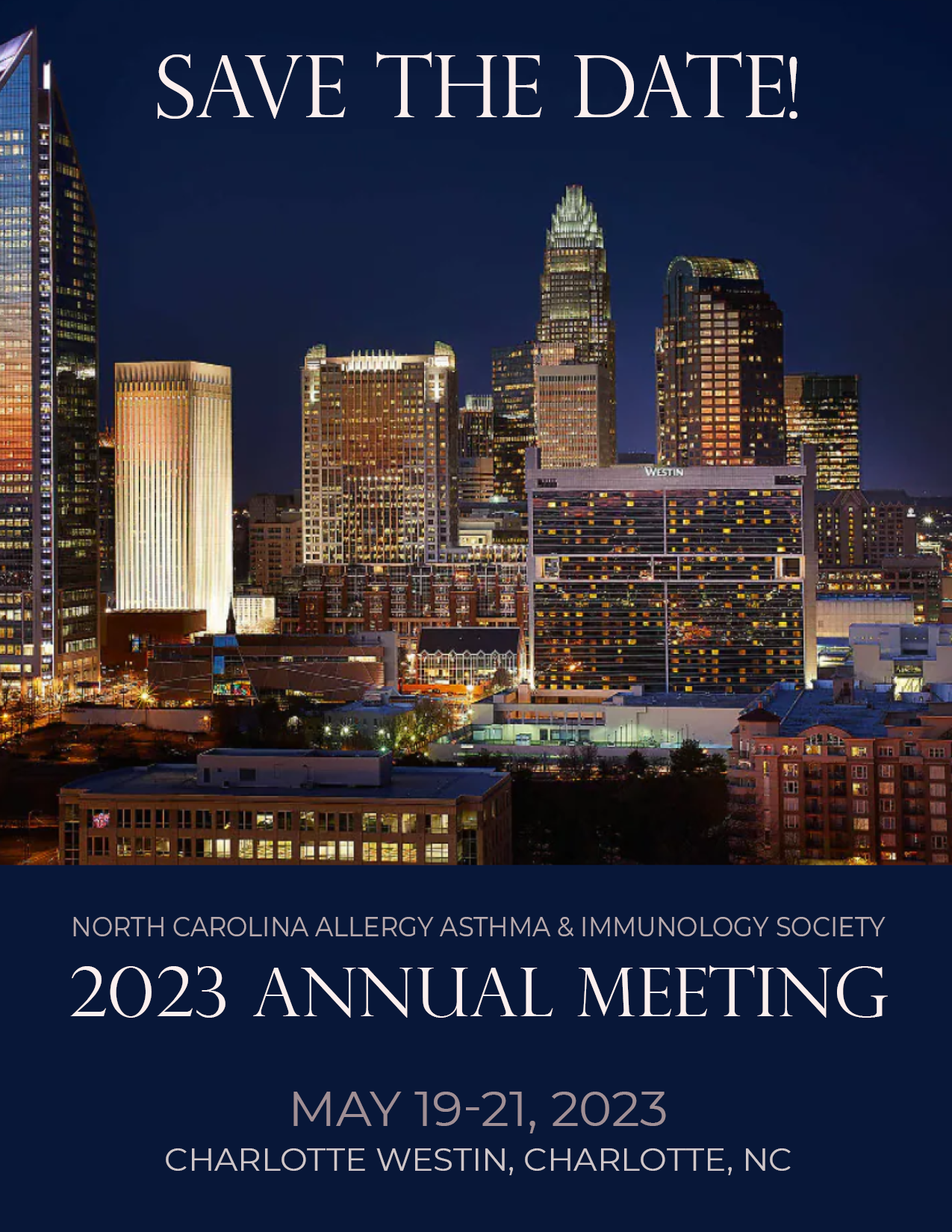 Save the Date for the 2023 NCAAIS Annual Meeting