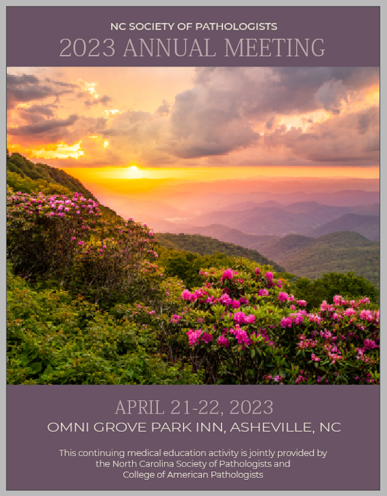 NC Society of Pathologists 2023 Annual Meeting
