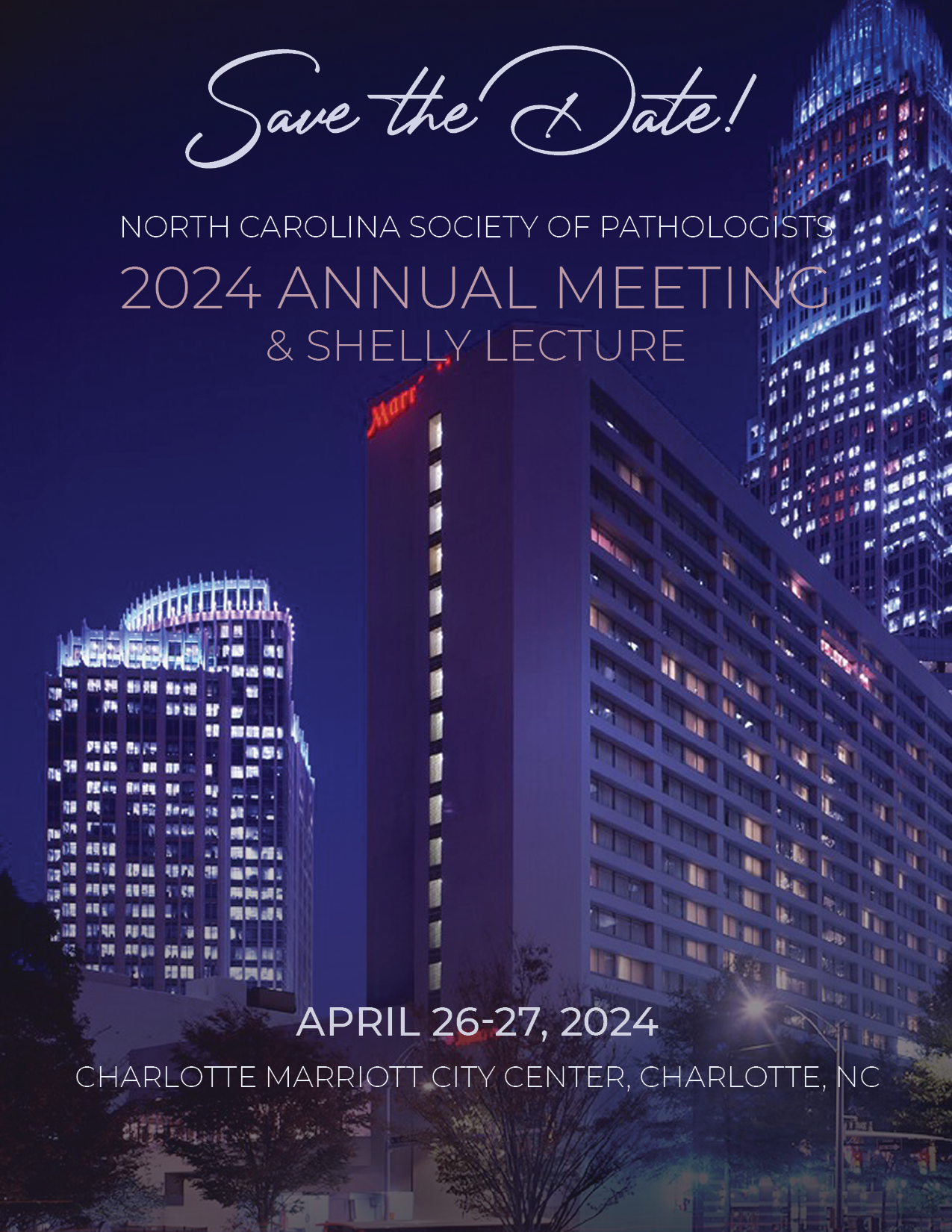 2024 NCSP Annual Meeting - Save the date for April 26-27