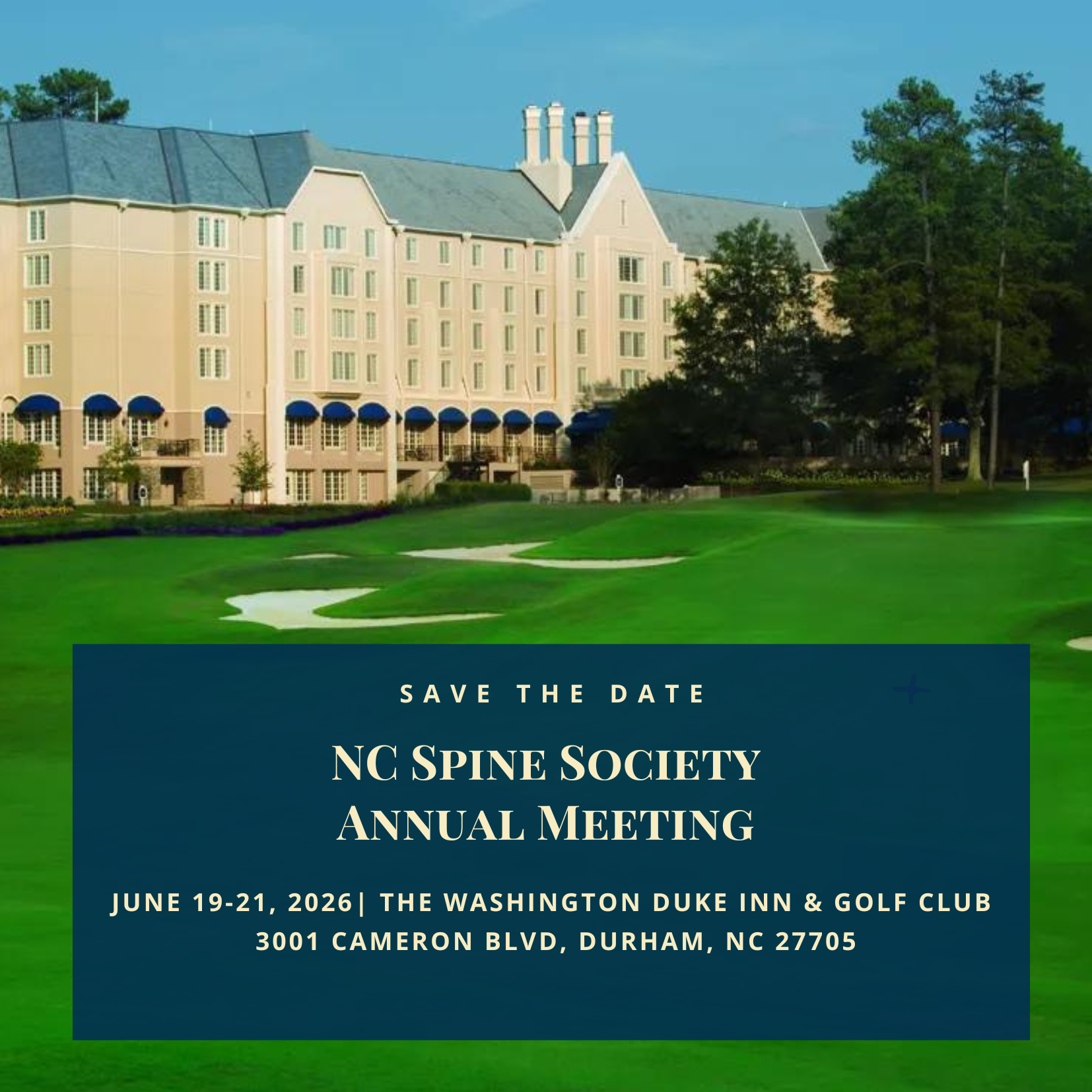 2026 NC Spine Society Annual Meeting