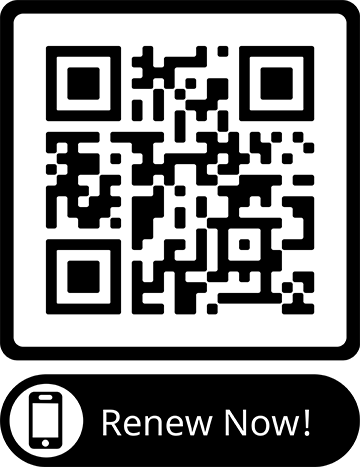 Scan to renew your NCMS membership