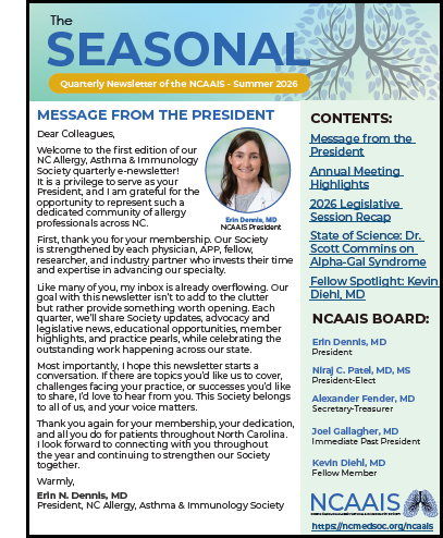 The Seasonal Newsletter Summer 2026